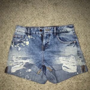 Zara jean shorts